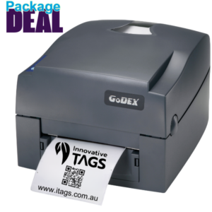 GoDEX G500U thermal printer for printing custom plant tags, nursery labels, and barcodes